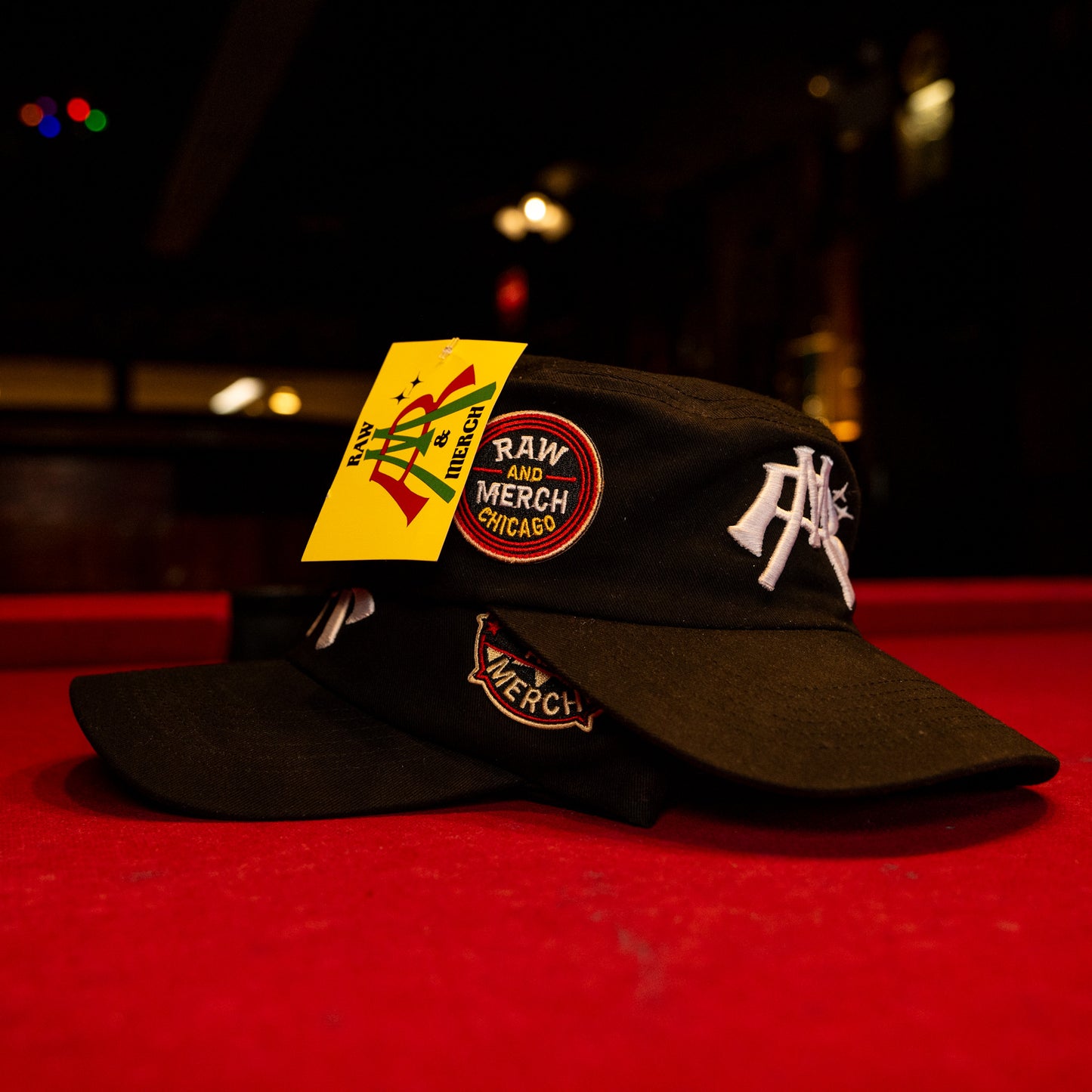 PATCHWORK PILLBOX CAP