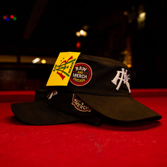 PATCHWORK PILLBOX CAP